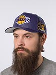 Бейсболка MITCHELL NESS арт. HP11978-LALPURP Los Angeles Lakers NBA (purple)
